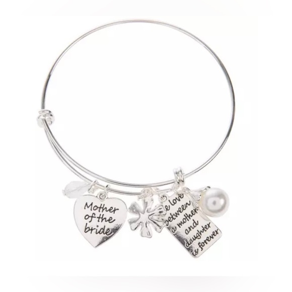 "Mother of the Bride charm bracelet - Picture 4 of 4